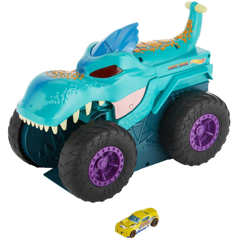 Hot Wheels Monster Truck Car Chompin Mega Wrex (Tcar)