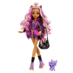 Monster High Doll, Clawdeen Wolf with Accessories and Pet Dog, Posable Fashion Doll with Purple Streaked Hair Visit the Monster High Store