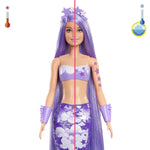 Barbie Color Reveal Mermaid Doll with 7 Unboxing Surprises: Metallic Blue with Rainbows - Water Reveals Full Look & Color Change - Styles May Vary