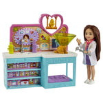 Barbie Chelsea Doll and Accessories, Pet Vet Playset with Doll