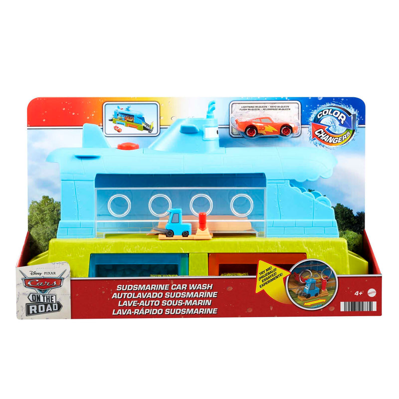 Disney and Pixar Cars Toys, Submarine Car Wash Playset