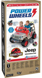 Fisher-Price Power Wheels Jurassic Park Jeep Wrangler Ride-On Vehicle