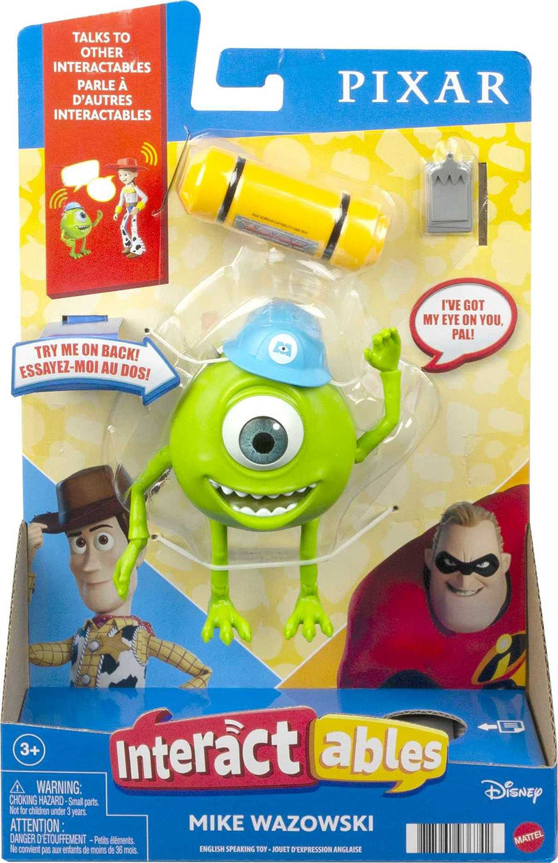 Pixar Interactables Mike Wazowski Talking Action Figure