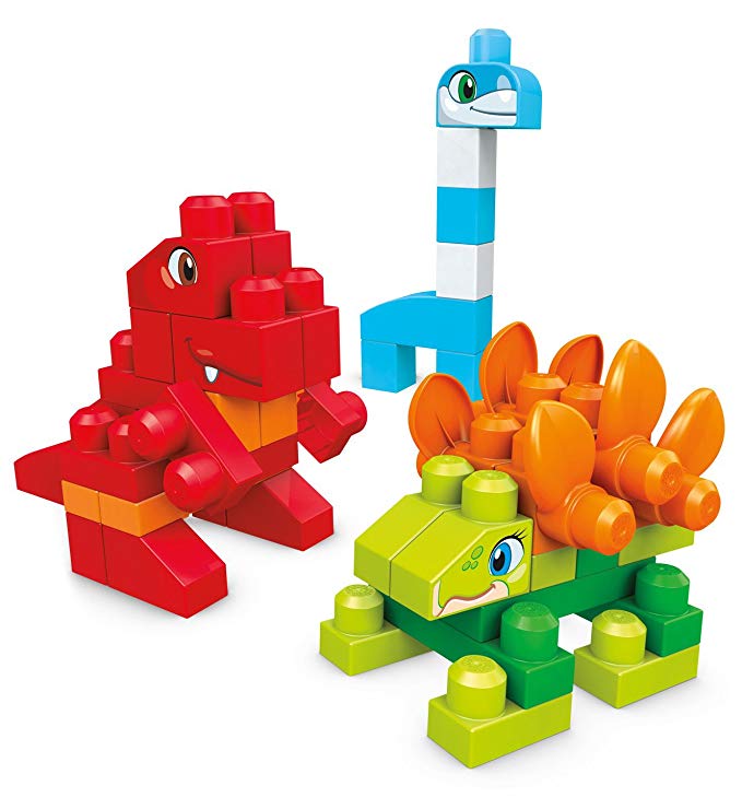 Mega Bloks Let's Build Dinos Building Set