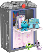 Disney Pixar Monsters Inc. MINIS Scare Floor Stackable Stories Playset