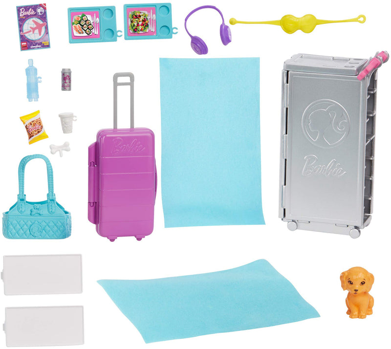 New AIRPLANE for Barbie! Airplane travel Routine with Rapunzel