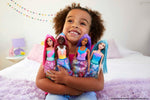 Barbie Dreamtopia Princess Doll (Curvy, Purple Hair), with Sparkly Bodice, Princess Skirt and Tiara,