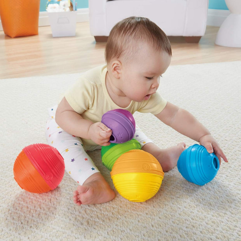 Fisher Price Brilliant Basics Stack and Roll Cups