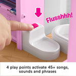 Barbie Little DreamHouse by Fisher-Price Little People, Interactive Toddler Playset