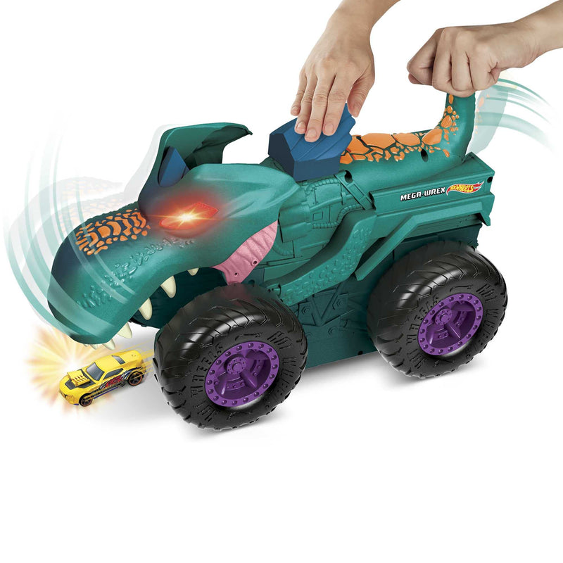 Hot Wheels Monster Truck Car Chompin Mega Wrex (Tcar)