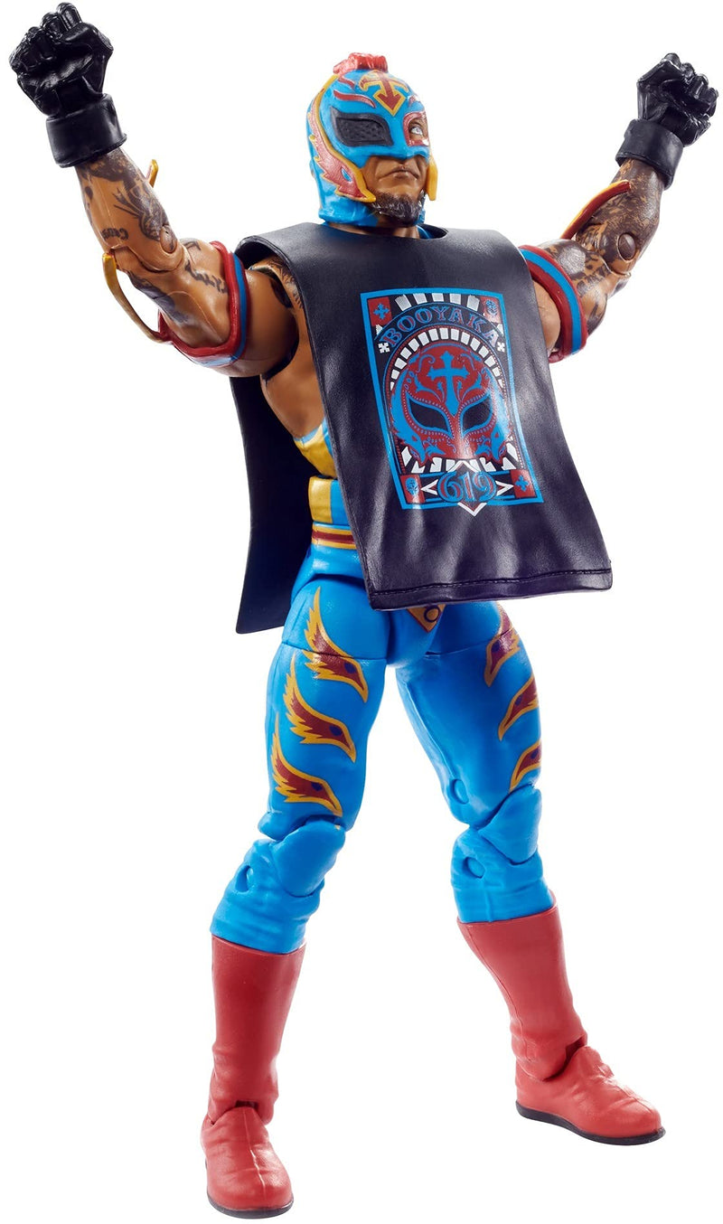 WWE Rey Mysterio Elite Collection Series 89 Action Figure 6 in Posable Collectible Gift