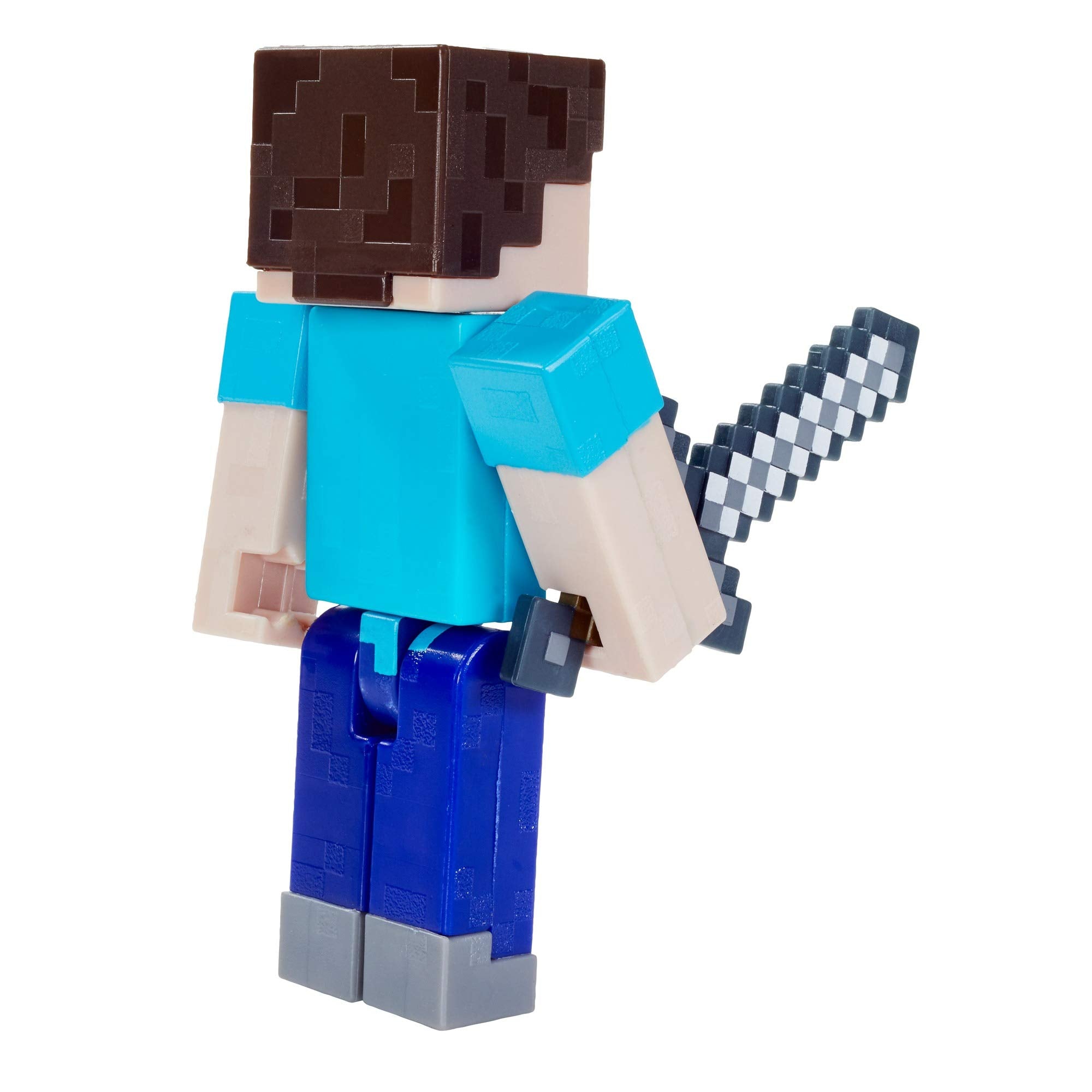  Minecraft Craft-A-Block Bess Figure, Authentic Pixelated  Video-Game Characters, Action Toy to Create, Explore and Survive,  Collectible Gift for Fans Age 6 Years and Older : Toys & Games