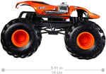 Hot Wheels Monster Truck 1:24 Scale Twin Mill Vehicle with Giant Wheels