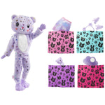 Barbie Doll, Cutie Reveal Teddy Bear Plush Costume Doll with 10 Surprises