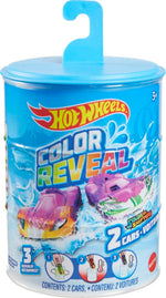 Hot Wheels Color Reveal 2 Pack of 1:64 Scale Vehicles with Surprise Reveal & Repeat Color-Change; Transform Deco with Hot & Ice Cold Water, Surprise Mystery Box
