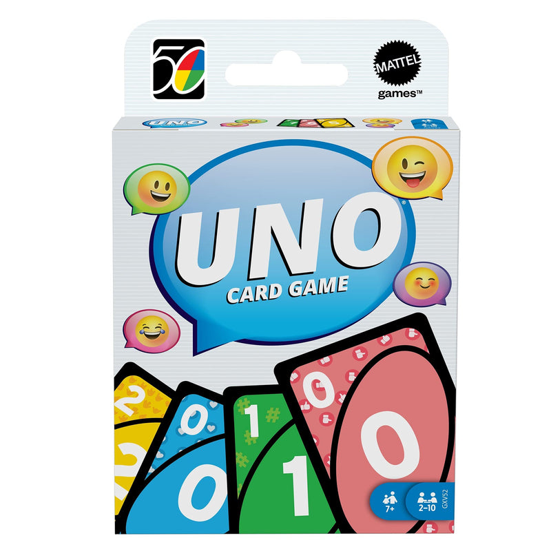 UNO Iconic Series 2010s Era Matching Card Game Featuring Decade-Themed Design