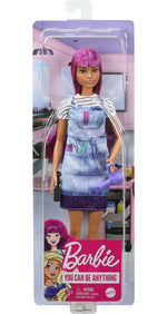 Barbie Salon Stylist Doll (12-in) with Purple Hair