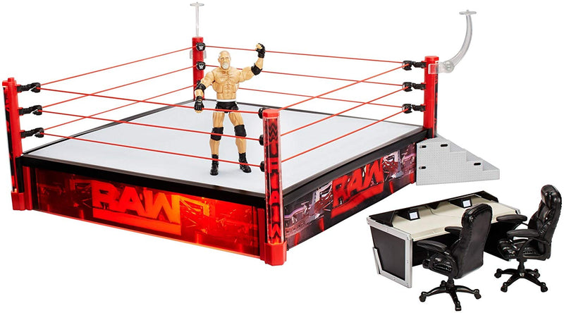 WWE Elite Collection Raw Main Event Ring Playset