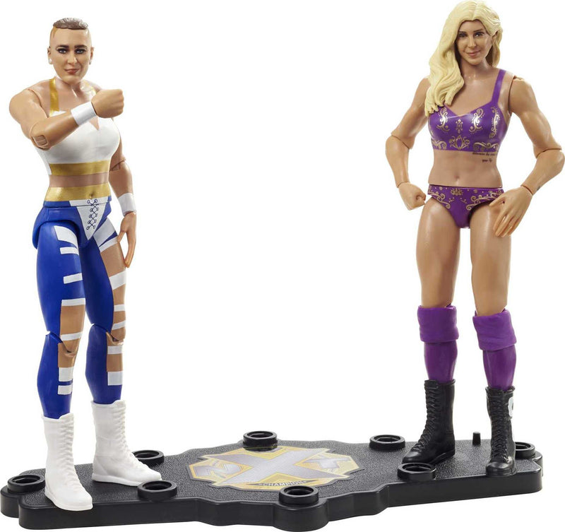 WWE Charlotte Flair vs Rhea Ripley Championship Showdown 2-Pack 6-inch Action Figures