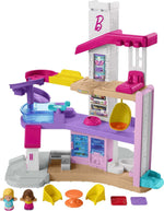 Barbie Little DreamHouse by Fisher-Price Little People, Interactive Toddler Playset
