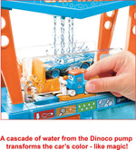 Disney Pixar Cars Color Change Dinoco Car Wash Playset