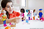 Barbie Chelsea Can Be Playset with Brunette Chelsea Doctor Doll (6-in), Clipboard, EKG Reader, Band-aid Stickers,2 Medical Tools, Teddy Bear