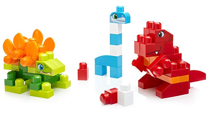 Mega Bloks Let's Build Dinos Building Set