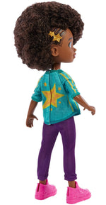 Karma’s World Doll with Microphone Accessory, Karma Grant 8.7-inch Doll