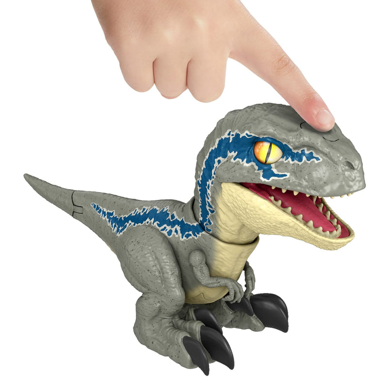 Jurassic World Dominion Uncaged Rowdy Roars Velociraptor Beta Dinosaur Action Figure