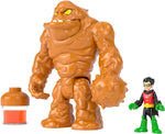 Imaginext DC Super Friends Oozing Clayface & Robin, Multicolor