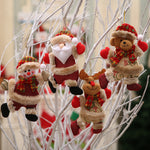 Christmas Tree Teddy Decorations