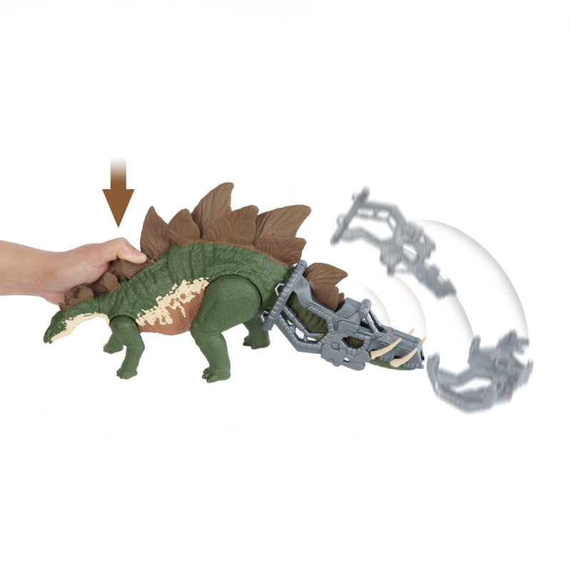 Jurassic World Mega Destroyers Stegosaurus Camp Cretaceous Dinosaur Figure with Movable Joints