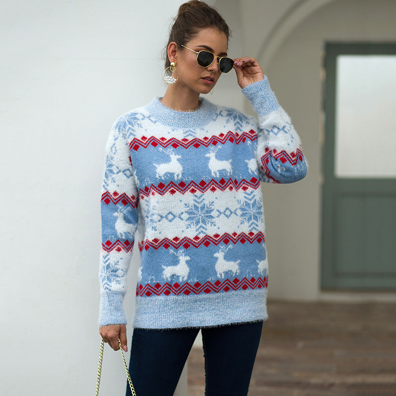 Women's Reindeer Jumper Sweater