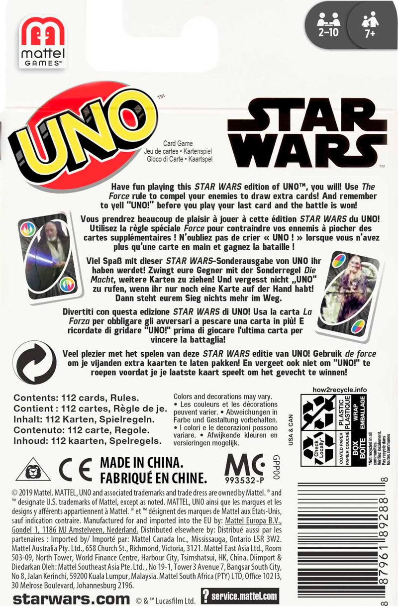 Mattel Games - UNO Star Wars