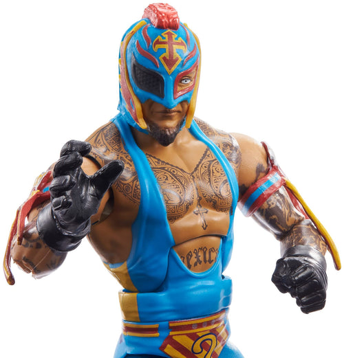 WWE Rey Mysterio Elite Collection Series 89 Action Figure 6 in Posable Collectible Gift