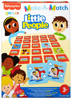 Fisher-Price Make-A-Match Card Game with Little People Theme
