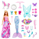 Barbie Dreamtopia Fairytale Surprise Box with Barbie Doll and 24 Gifts Including Fairytale Fashions