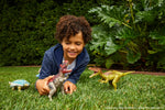 Jurassic World Roar Attack Ankylosaurus Bumpy Camp Cretaceous Dinosaur Figure with Movable Joints & Sounds