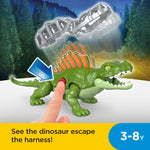 Fisher-Price Imaginext Jurassic World Dominion Dimetrodon Dinosaur Toy with Removable Harness