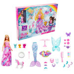 Barbie Dreamtopia Fairytale Surprise Box with Barbie Doll and 24 Gifts Including Fairytale Fashions