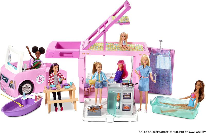 Barbie-Coffret Camping-Car de Rêve-avec plus de 60 accessoires | Mattel Barbie-Coffret Camping-Car de Rêve-avec plus de 60 accessoires | Mattel