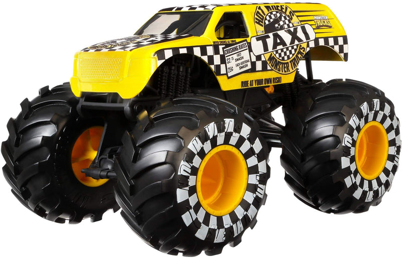 Hot Wheels Monster Truck 1:24 Scale Taxi Vehicle