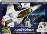 Disney and Pixar Lightyear Toys Buzz Lightyear Figure with Blast and Battle XL-15 Spaceship Collectible Set