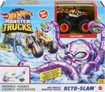 Hot Wheels Monster Trucks Octo-Slam Hero Playset