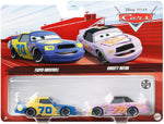 Disney and Pixar Cars 3, Floyd Mulvihill & Crusty Rotor 2-Pack, 1:55 Scale Die-Cast Fan Favorite Character Vehicles for Racing and Storytelling Fun