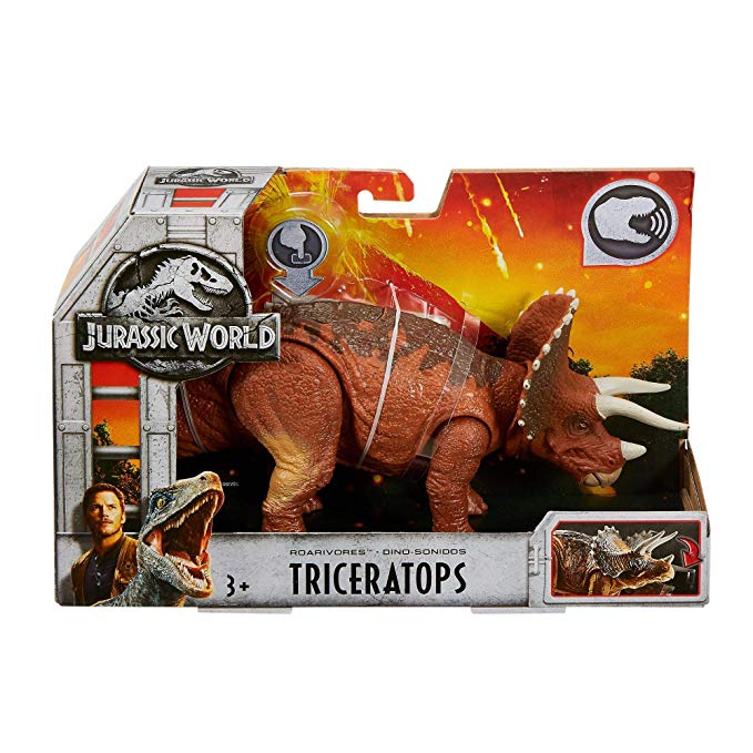 Jurassic World Roarivores Triceratops Figure
