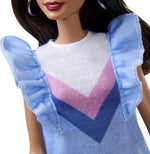Barbie Fashionistas Doll#121 with Long Brunette Hair and Prosthetic Leg