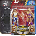WWE Charlotte Flair vs Rhea Ripley Championship Showdown 2-Pack 6-inch Action Figures