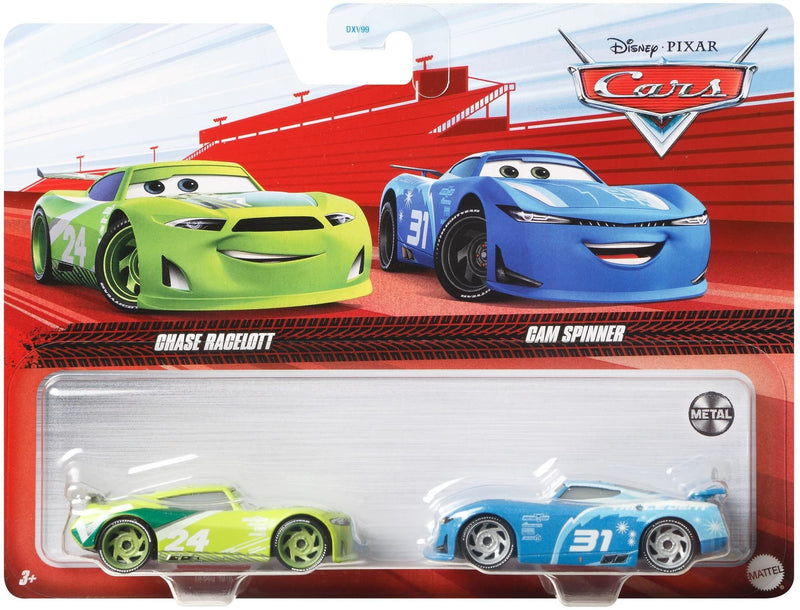 Disney Cars Toys and Pixar Cars 3, NG Vitoline & Triple Dent 2-Pack, 1:55 Scale Die-Cast Fan Favorite Character Vehicles for Racing and Storytelling Fun