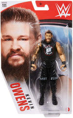 WWE Kevin Owens Basic Series #111 Action Figure in 6-inch Scale with Articulation & Ring Gear